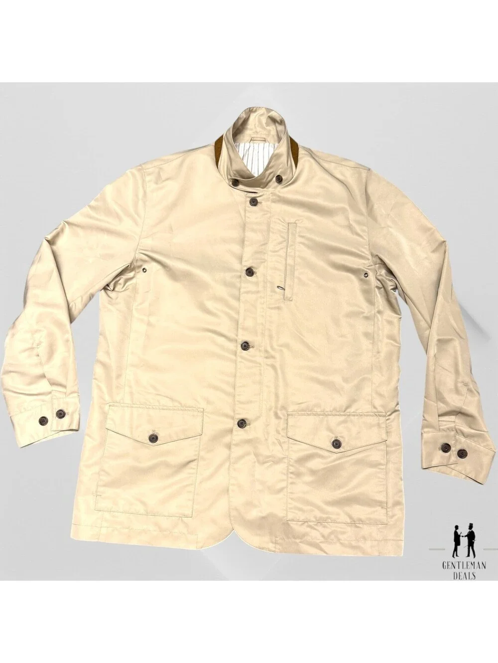 Travelsmith Travel Smith Safari Mens Khaki Photographer Utility Jacket Cargo L